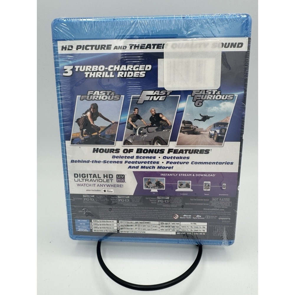 Fast & Furious Collection: 4-6 (Blu-ray) - Picture 2 of 2